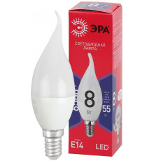 Светодиодная лампочка Эра LED BXS-8W-865-E14 R Б0045345