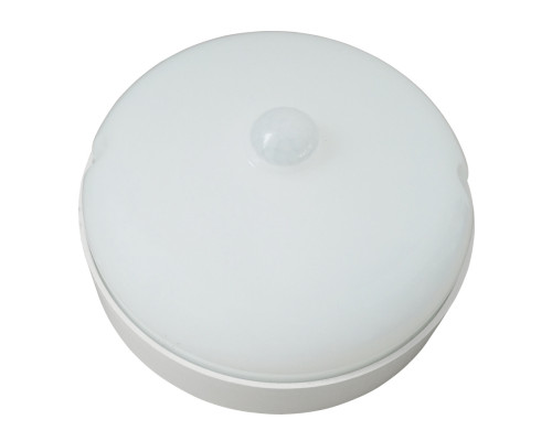 Основное фото Светильник настенный для улицы Volpe ULW-Q216 12W/6500К SENSOR IP65 WHITE: Купить в Интернет магазин освещения GCSVET.RU
