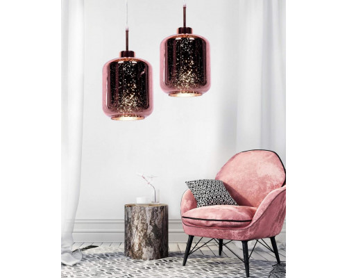 Дополнительное фото Светильник подвесной Lumina Deco Alacosmo LDP 6811-1 R.GD: Купить в Интернет магазин освещения GCSVET.RU
