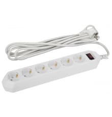 Сетевой фильтр Эра USF-6es-3m-W-BOX Б0037262