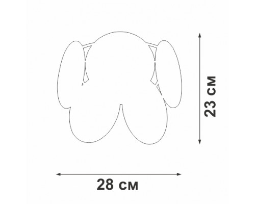 Дополнительное фото Светильник настенный Vitaluce V5828-8/1A: Купить в Интернет магазин освещения GCSVET.RU