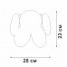 Дополнительное фото Светильник настенный Vitaluce V5828-8/1A: Купить в Интернет магазин освещения GCSVET.RU