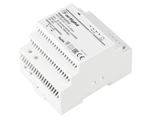 Основное фото Сетевой адаптер Arlight ARV-DR100-12 (12V, 8.3A, 100W) 034673: Купить в Интернет магазин освещения GCSVET.RU