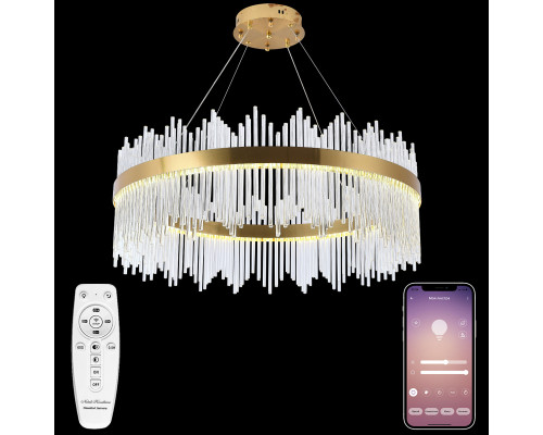 Основное фото Люстра подвесная Natali Kovaltseva Tempio LED LAMPS 81262: Купить в Интернет магазин освещения GCSVET.RU