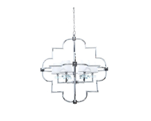 Дополнительное фото Люстра подвесная Lumina Deco Baltimore LDP 8020-6 CHR+WT: Купить в Интернет магазин освещения GCSVET.RU