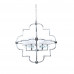 Дополнительное фото Люстра подвесная Lumina Deco Baltimore LDP 8020-6 CHR+WT: Купить в Интернет магазин освещения GCSVET.RU