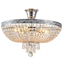 Люстра потолочная Natali Kovaltseva ROCOCO 81407/6C CHROME