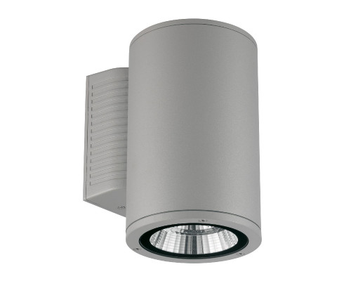 Основное фото Светильник настенный для улицы Uniel ULU-S21С-22W/6400K IP65 LIGHT GREY UL-00011083: Купить в Интернет магазин освещения GCSVET.RU