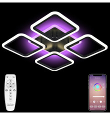 Люстра потолочная Natali Kovaltseva Spektr HIGH-TECH LED LAMPS 82004 BLACK