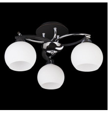 Люстра потолочная Eurosvet 9654/3 хром/венге