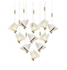 Светильник подвесной Delight Collection Butterfly OM8201008-11 rose gold