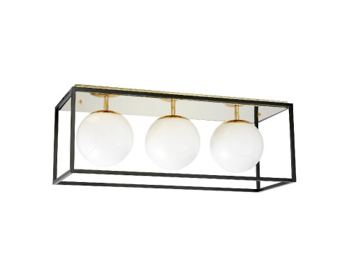 Основное фото Светильник потолочный Lumina Deco Maldini LDC 8060-3 F.GD+BK: Купить в Интернет магазин освещения GCSVET.RU