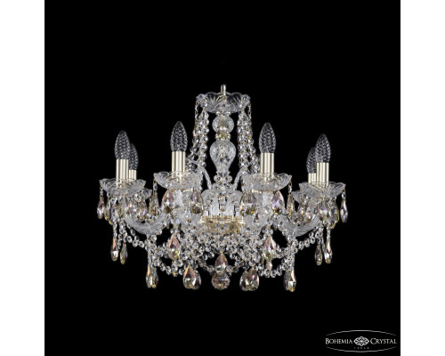 Основное фото Люстра подвесная Bohemia Ivele Crystal 1411/8/195 G K801: Купить в Интернет магазин освещения GCSVET.RU