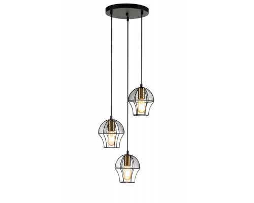 Дополнительное фото Люстра подвесная Indigo Pallo 10011/3P Black V000187: Купить в Интернет магазин освещения GCSVET.RU