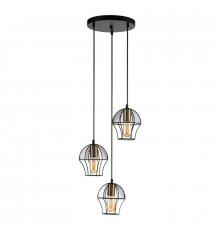 Люстра подвесная Indigo Pallo 10011/3P Black V000187