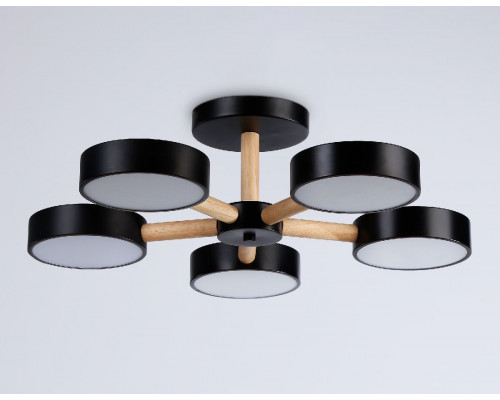Дополнительное фото Люстра потолочная Ambrella Light Comfort LineTech FL4828: Купить в Интернет магазин освещения GCSVET.RU