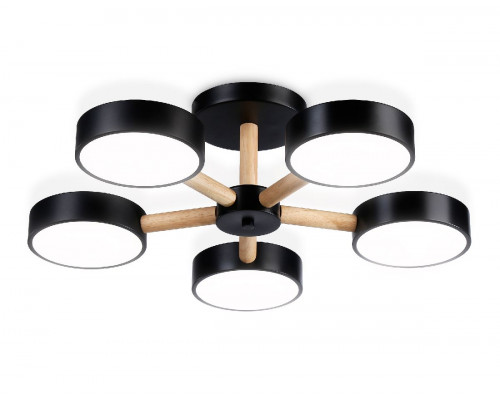 Основное фото Люстра потолочная Ambrella Light Comfort LineTech FL4828: Купить в Интернет магазин освещения GCSVET.RU