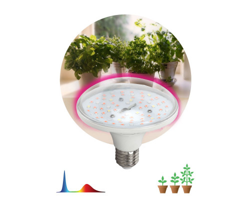 Дополнительное фото Светодиодная лампа для растений ЭРА E27 18W 2370K FITO-18W-RB-E27 Б0049533: Купить в Интернет магазин освещения GCSVET.RU