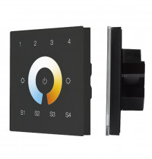 Сенсорная панель Arlight DALI-901-11-4G-4SC-MIX-DT8-IN Black BUS/230V 037197