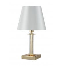 Лампа настольная Crystal Lux Nicolas NICOLAS LG1 GOLD/WHITE