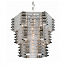 Люстра подвесная Delight Collection Wren KG0970P-12 nickel