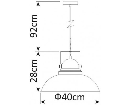 Дополнительное фото Светильник подвесной Arte Lamp Martin A5213SP-1BR: Купить в Интернет магазин освещения GCSVET.RU