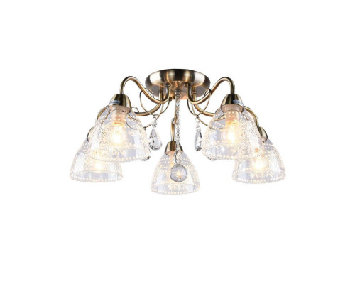 Основное фото Люстра потолочная Arte Lamp Rugiada A1658PL-5AB: Купить в Интернет магазин освещения GCSVET.RU