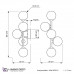 Дополнительное фото Настенный светильник Lumina Deco Marsiada LDW 6033-5 F.GD: Купить в Интернет магазин освещения GCSVET.RU