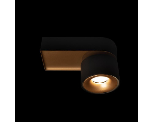 Дополнительное фото Накладной Светильник спот Loft IT Knof 10324/A Gold Black: Купить в Интернет магазин освещения GCSVET.RU