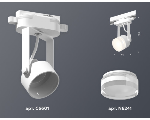 Дополнительное фото Светильник трековый (однофазный) Ambrella Light Track System XT6601083 (C6601, N6241): Купить в Интернет магазин освещения GCSVET.RU
