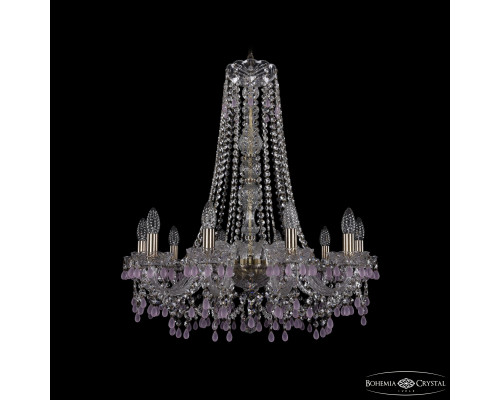 Основное фото Люстра подвесная Bohemia Ivele Crystal 1410/10/240/h-74 Pa V7010: Купить в Интернет магазин освещения GCSVET.RU