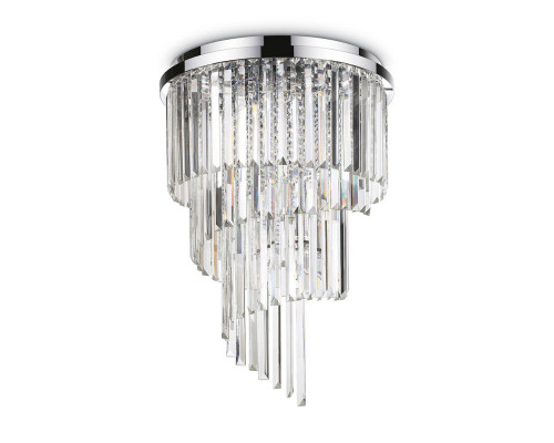 Основное фото Люстра потолочная Ideal Lux Carlton PL12 Cromo 168937: Купить в Интернет магазин освещения GCSVET.RU