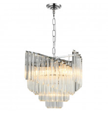 Люстра подвесная Natali Kovaltseva MAJESTIC 81433/8C CHROME