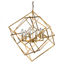 Люстра подвесная Delight Collection Matrix KM0282P-6 brass