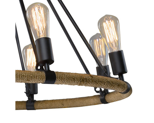 Дополнительное фото Люстра подвесная LOFT IT Rope filament Loft1861/8: Купить в Интернет магазин освещения GCSVET.RU