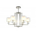 Дополнительное фото Люстра подвесная Crystal Lux Nicolas NICOLAS SP-PL6 NICKEL/WHITE: Купить в Интернет магазин освещения GCSVET.RU