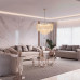 Дополнительное фото Люстра подвесная Loft IT Florida 10298/800 French gold: Купить в Интернет магазин освещения GCSVET.RU