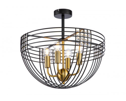 Дополнительное фото Люстра потолочная Indigo Fresco 10001/4C Black V000104: Купить в Интернет магазин освещения GCSVET.RU
