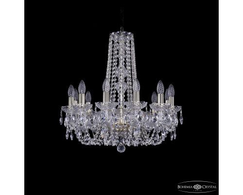 Основное фото Люстра подвесная Bohemia Ivele Crystal 1402/12/195/h-60 G: Купить в Интернет магазин освещения GCSVET.RU