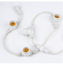 Гирлянда Uniel UDL-K110 40/E27/10M IP65 WHITE BELT-LIGHT UL-00011809