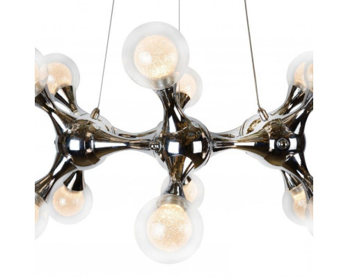 Дополнительное фото Люстра подвесная LED iLedex Blossom C4465-12R CR: Купить в Интернет магазин освещения GCSVET.RU