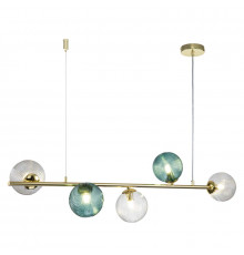 Люстра подвесная Indigo Selva 11032/5PL Gold V000297