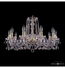 Люстра подвесная Bohemia Ivele Crystal 1402/10/240 G Balls