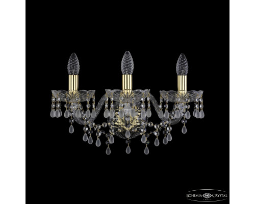 Основное фото Настенный светильник Bohemia Ivele Crystal 1410B/3/160/XL G V0300: Купить в Интернет магазин освещения GCSVET.RU