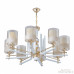 Дополнительное фото Люстра подвесная Arte Milano Florentia-6087 306087/8 Wh/Gd: Купить в Интернет магазин освещения GCSVET.RU