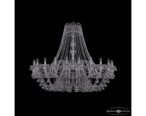 Основное фото Люстра подвесная Bohemia Ivele Crystal 1409/24/530 Ni: Купить в Интернет магазин освещения GCSVET.RU