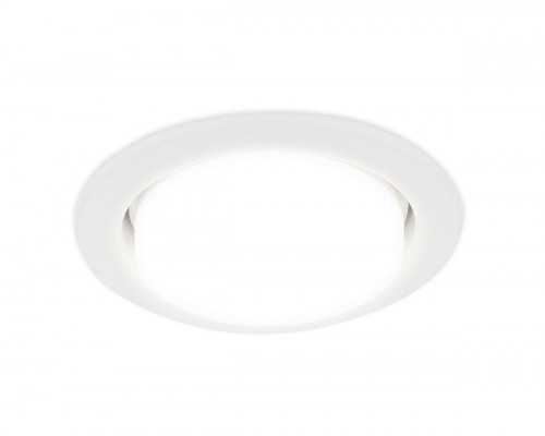 Дополнительное фото Светильник встраиваемый Ambrella Light GX53 Spot G101 W: Купить в Интернет магазин освещения GCSVET.RU