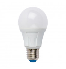 Светодиодная лампа для диммера (UL-00004289) Uniel E27 12W 4000K матовая LED-A60 12W/4000K/E27/FR/DIM PLP01WH