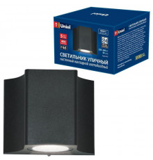 Светильник настенный LED для улицы (UL-00006799) Uniel ULU-S24A-5W/4000K IP65 Black