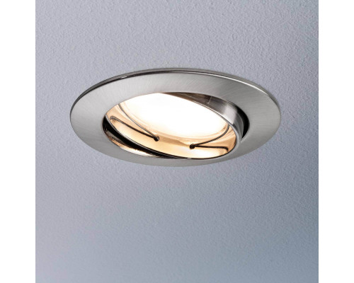 Дополнительное фото Светильник встраиваемый LED Paulmann Coin 93980: Купить в Интернет магазин освещения GCSVET.RU